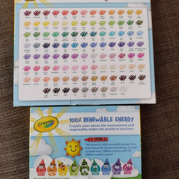 New Crayola 100 Colored Pencils and 64 Crayons - Picture 5 of 9